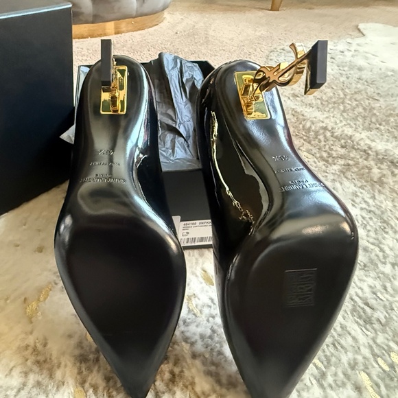 New Saint Laurent Opyum Pumps 40.5 - Picture 7 of 8